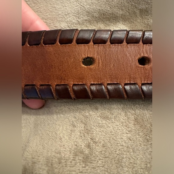 EUC! Mezlan Leather Belt Made in Spain, sz 38 - Picture 11 of 13